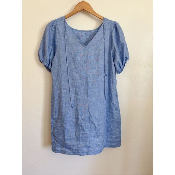 Fifteen twenty Juliette linen dress size small - Picture 8 of 10